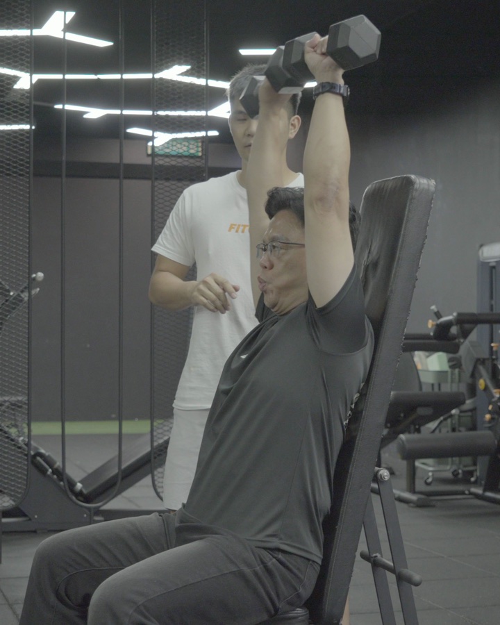 Loke Chee Chun · Fitcom transformation