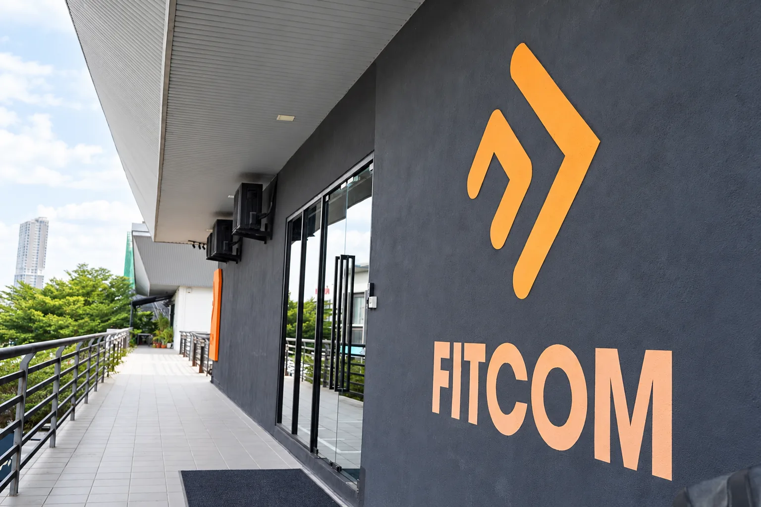 The Fitcom building on Jalan KLJ 1-C, Kota Laksamana Jaya