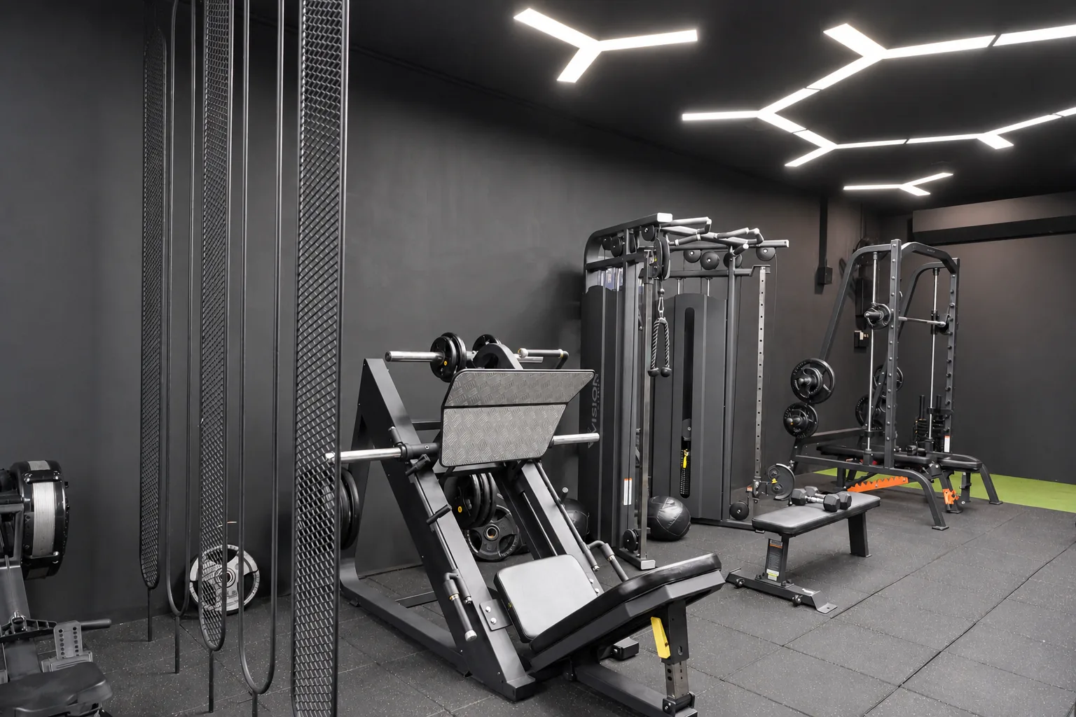 The private training room